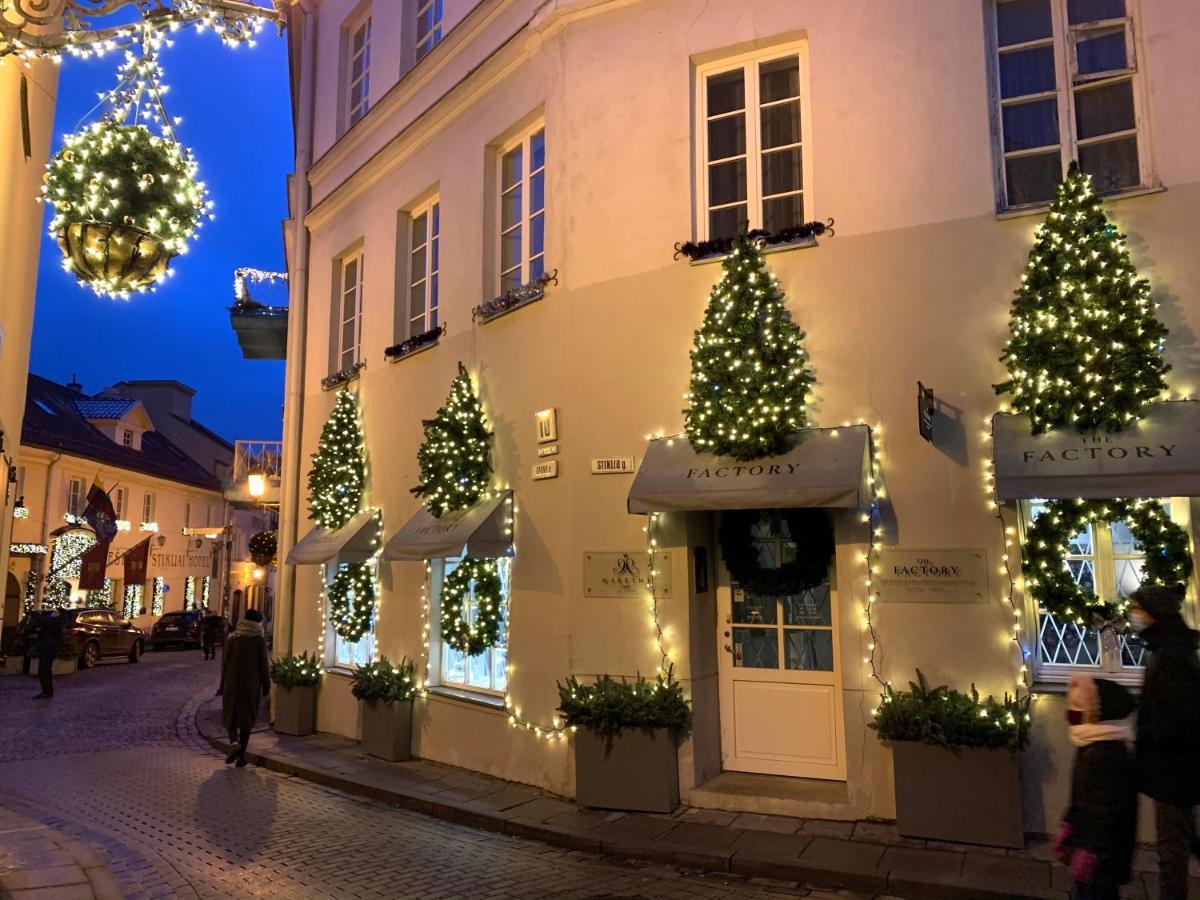 Very Vilnius Stikliu Street Eksteriør billede